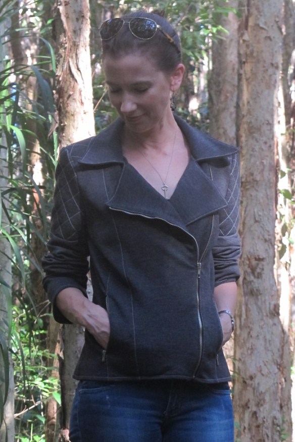 Style Arc Ziggi Jacket - I always seem to push my sleeves up!