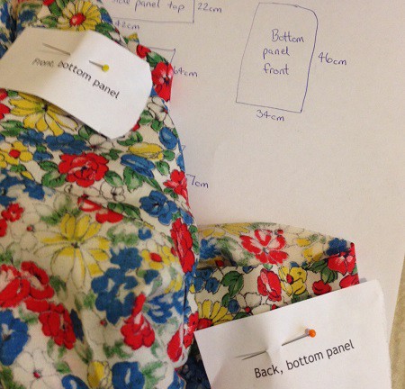 sewing notes to keep me on track