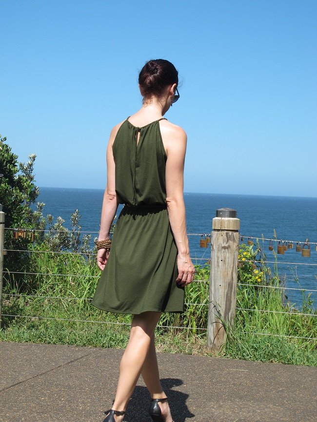 Back view. Pauline Alice Eliana Dress