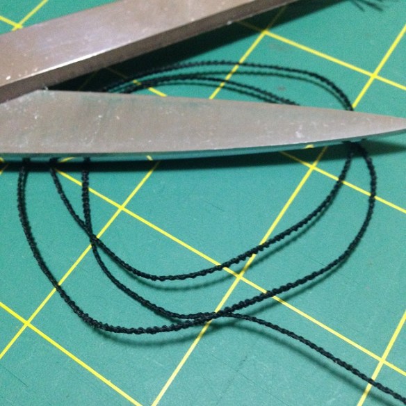 sewing thread loops