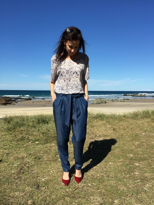 Papercut Patterns Guise Pants - front view