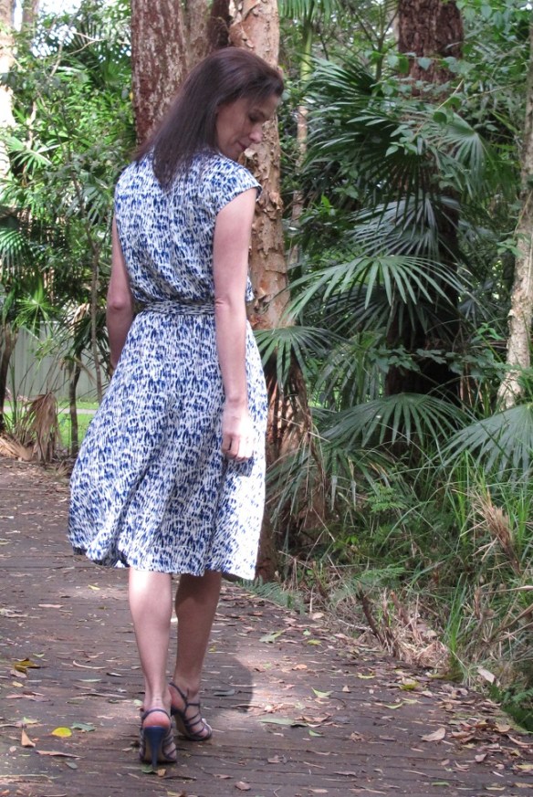 Sewaholic Nicola with heels - back view