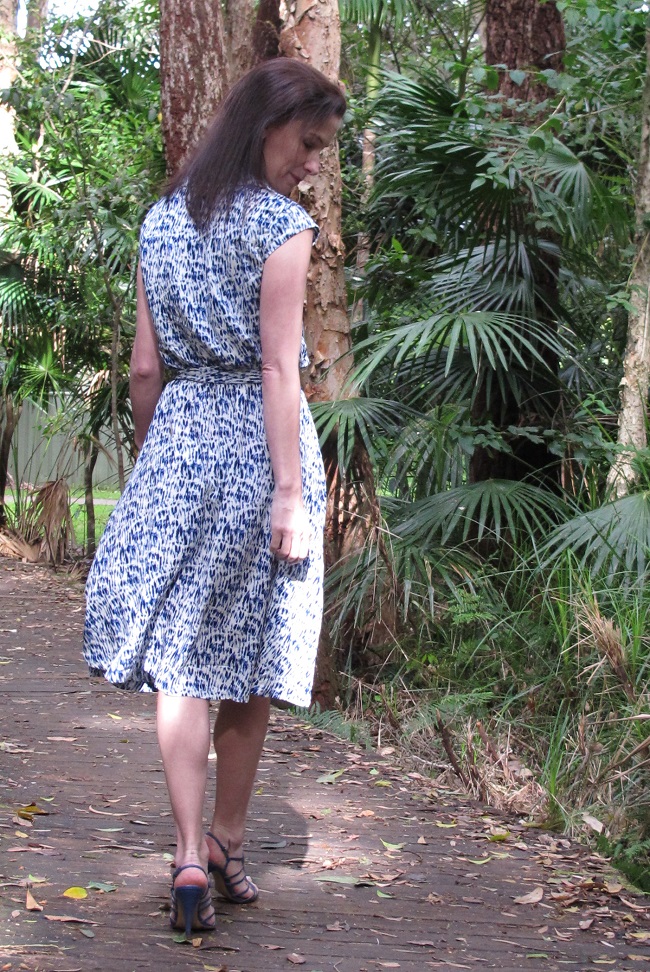 Sewaholic Nicola with heels - back view