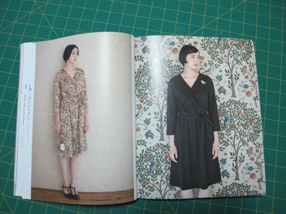 This is a mock-wrap dress. if you prefer a looser fit to a traditional wrap dress and an elastic waist - this could be for you.