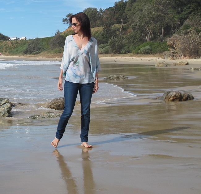 Warabi Tunic, Waffle Patterns