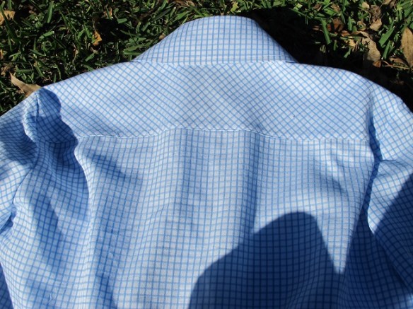 Burda Gathered Peplum Blouse 03/2015 #109 sewn by Sew Busy Lizzy