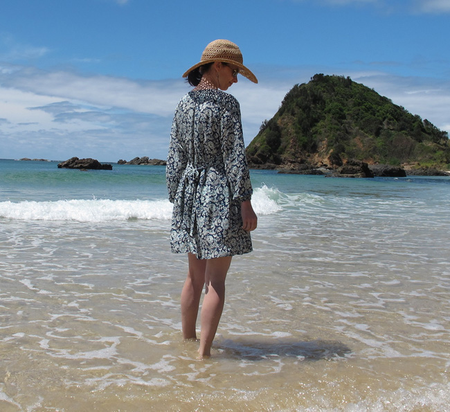 Alix Dress, back view