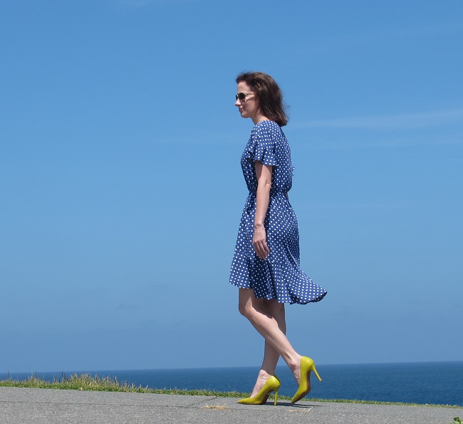 Papercut Adrift Dress - side view