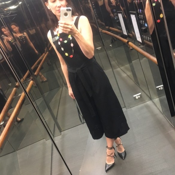 New Look 6446 in black 'French' crepe