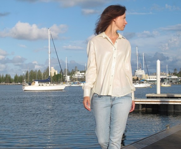 Grainline Archer Shirt - front view