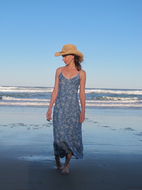 A simple summery slip dress. Sadie Slip Dress by Tessuti Fabrics