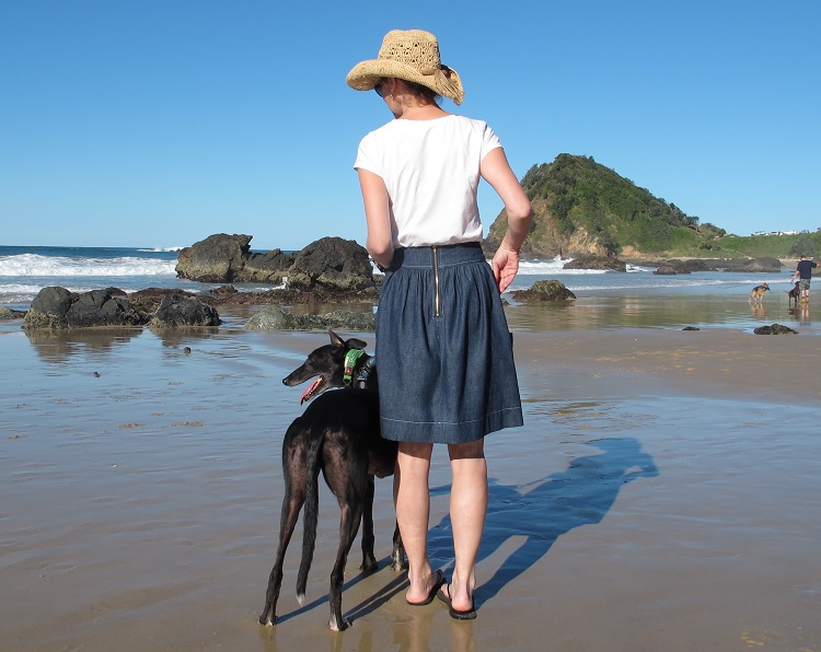 Brumby Skirt, back view