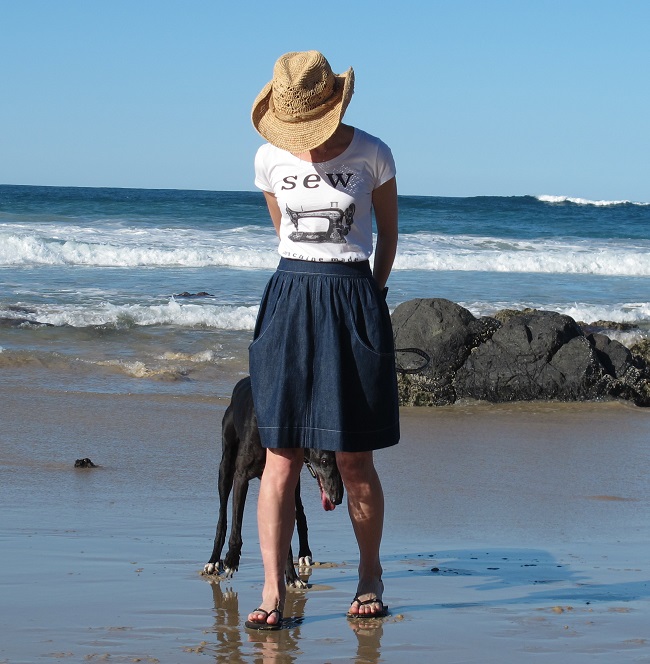 Brumby Skirt, front view