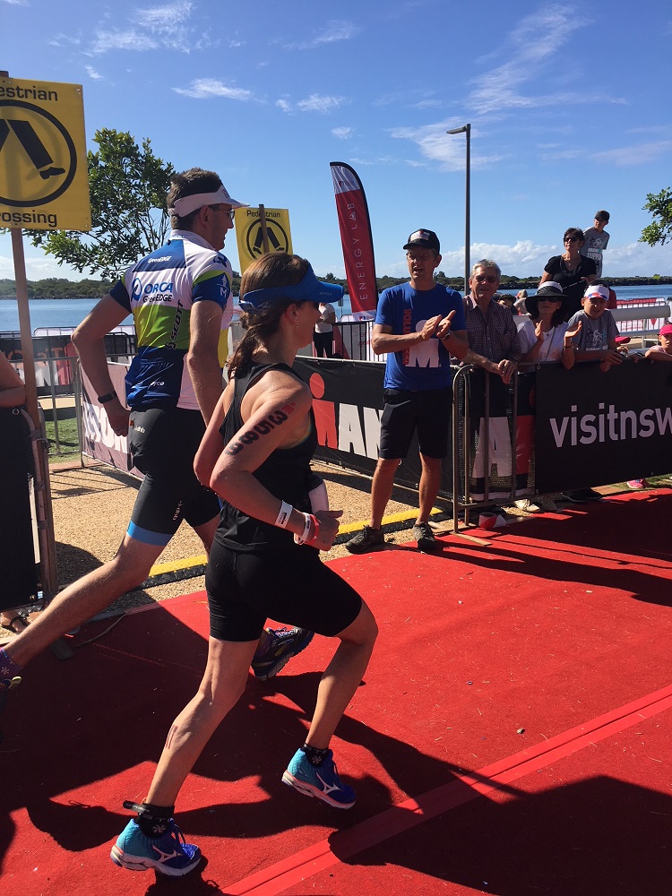 The most difficult thing I've done. The run leg of a half ironman in the heat of day... I did think for most of the distance "how so I explain this to the specialist in November"