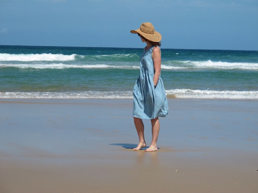 Lisa Dress, Tessuti Patterns