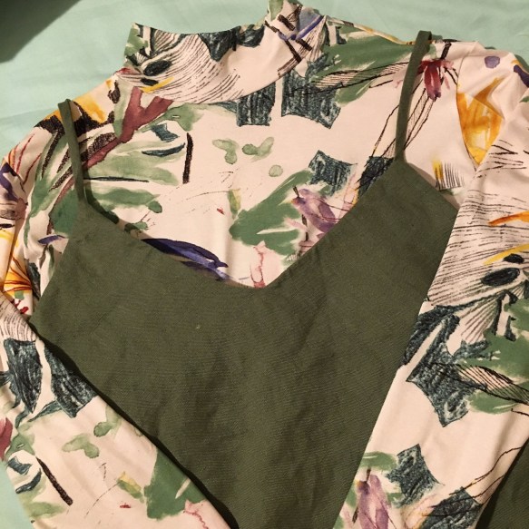 Sadie Slip Dress and a Rise Turtleneck