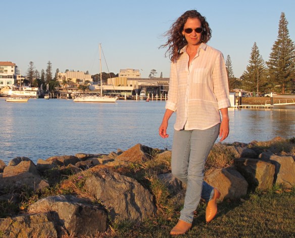 Grainline Archer Button-up in linen